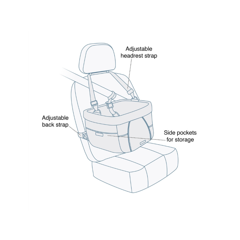 Heather Booster Seat