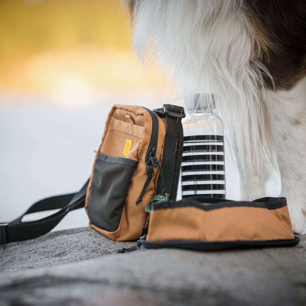 Woolly Wolf Hydration Shoulder Bag draagtas RPET 15x21 cm