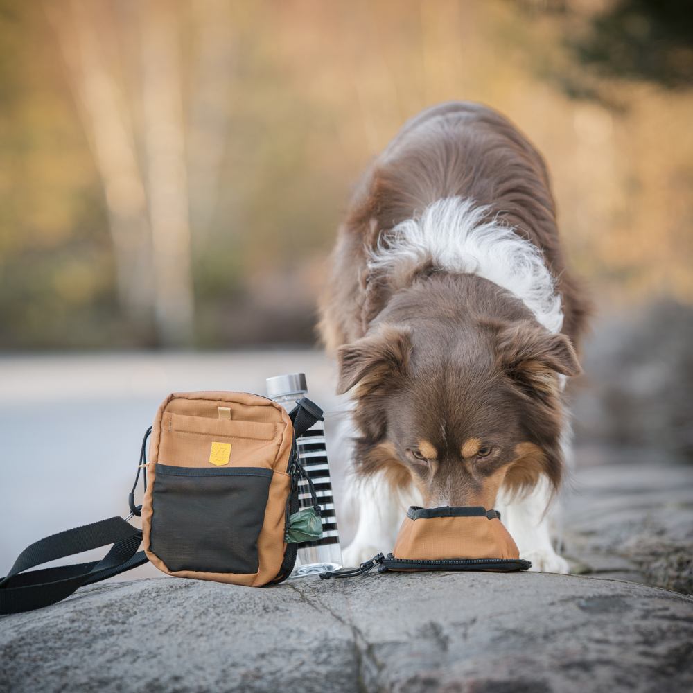 Woolly Wolf Hydration Shoulder Bag draagtas RPET 15x21 cm
