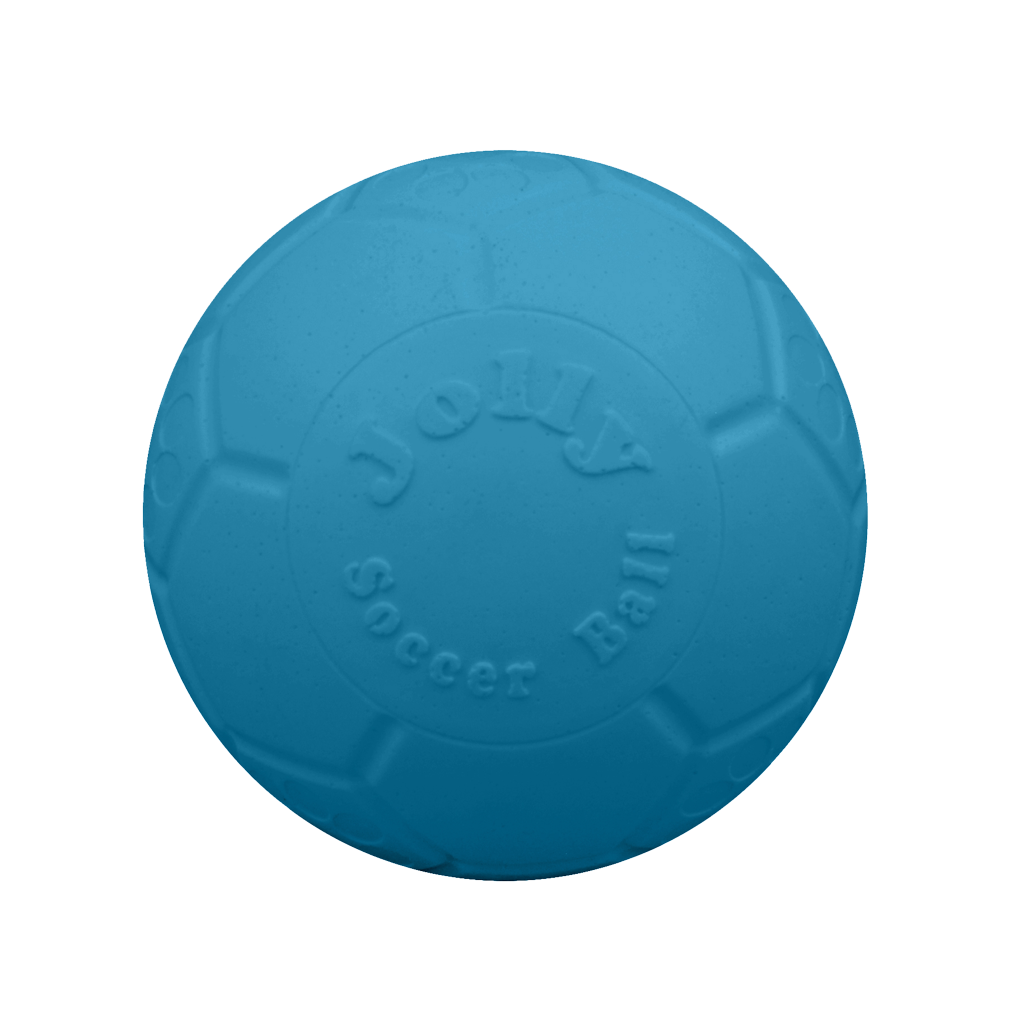 Jolly Pets Jolly Mini Soccer Ball ballon de foot pour chien Bleu clair S 10 cm