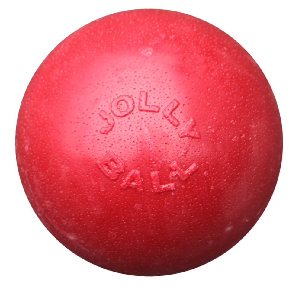 Jolly Pets Jolly Bounce-n-Play stuiterbal Rood L (20 cm)