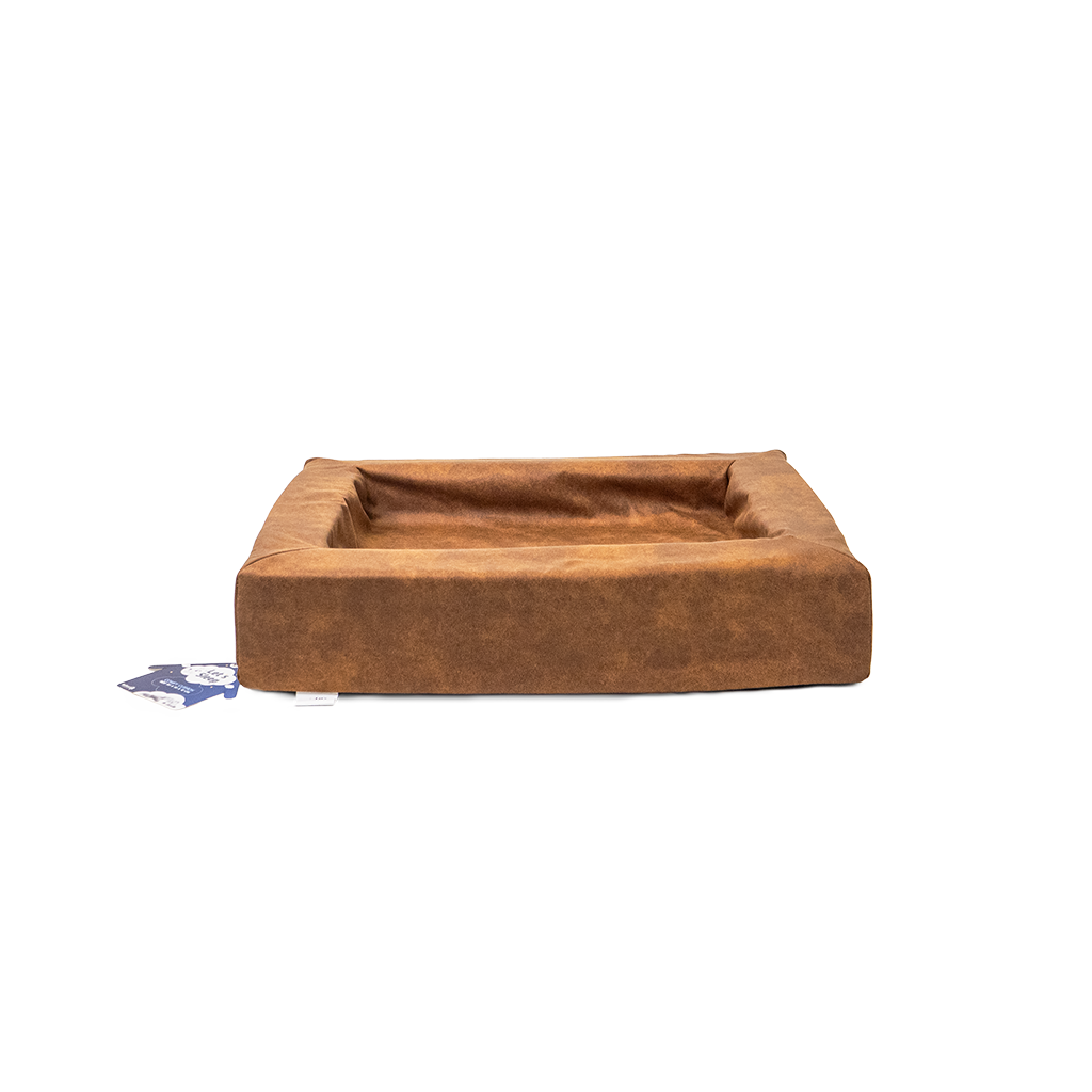 Let's Sleep Comfy Cushion Hundekorb M Cognac 60 x 50 x 12 cm