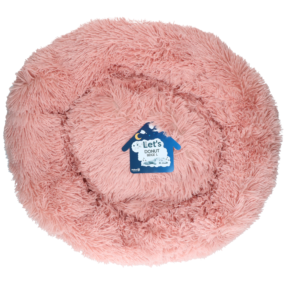 Let's Sleep Donut panier rose L