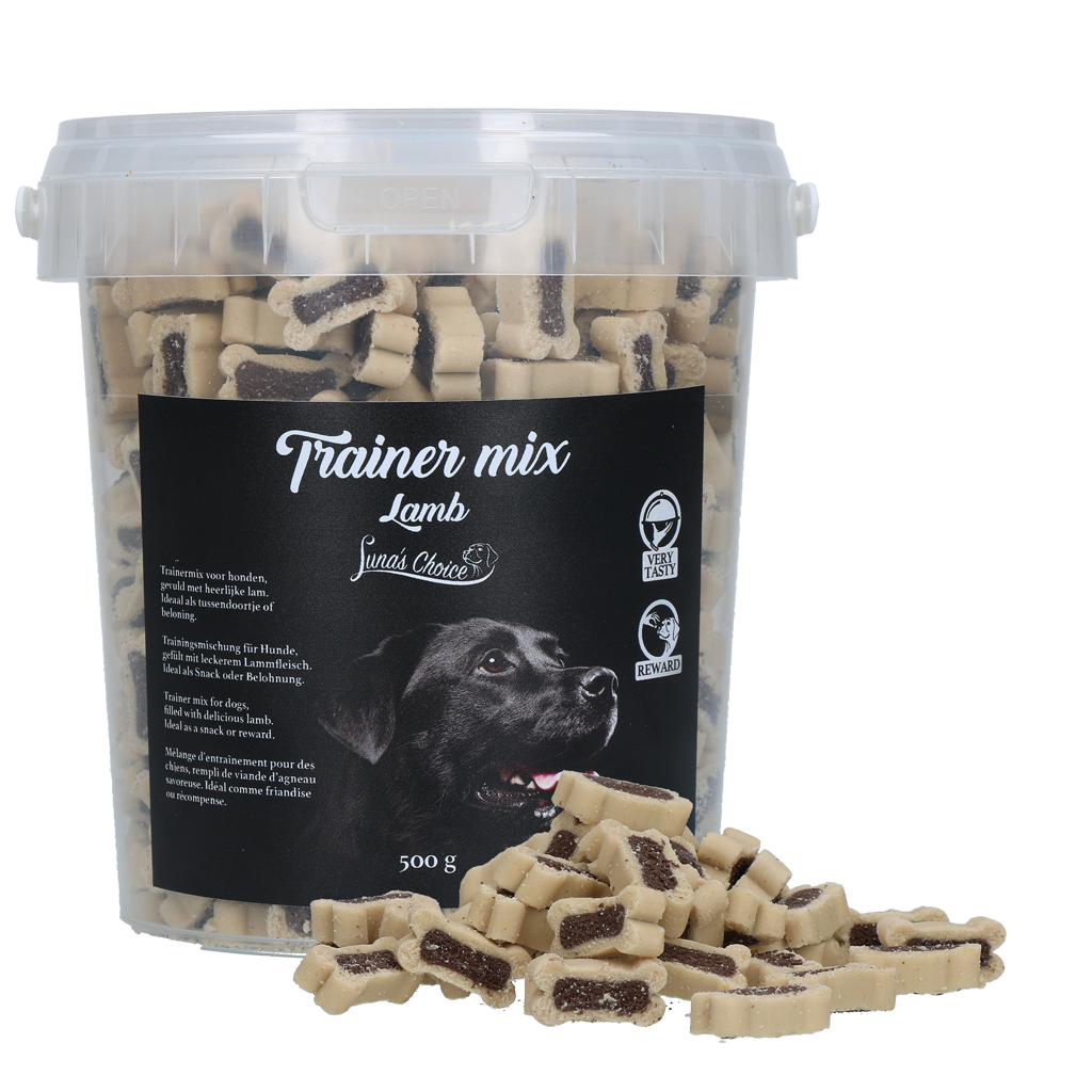 Luna's Choice Trainer Mix Lam trainingssnoepjes 500 g