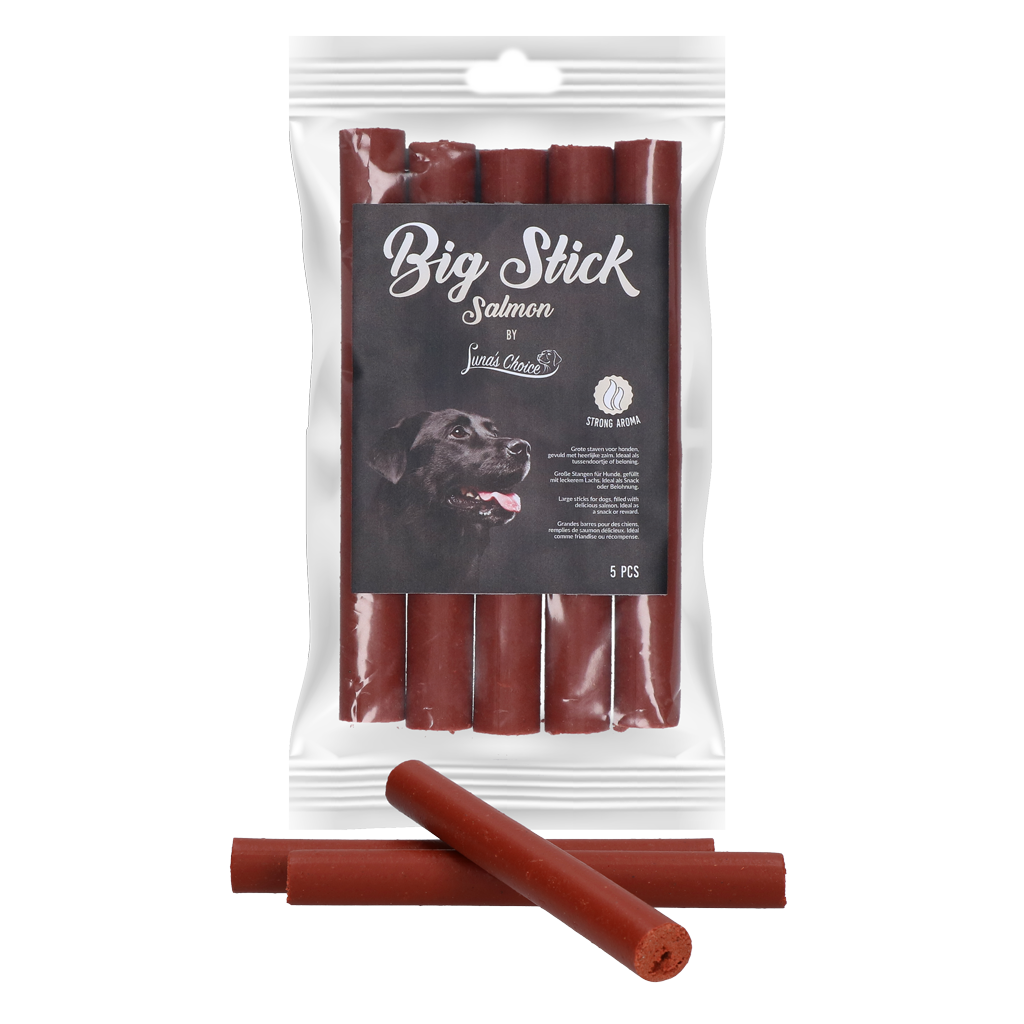 Luna's Choice Big Stick Lachs 5 Stück