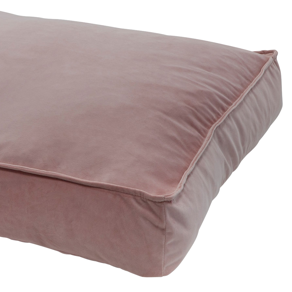 Madison Velours Lounge Cushion hond en kat Roze M