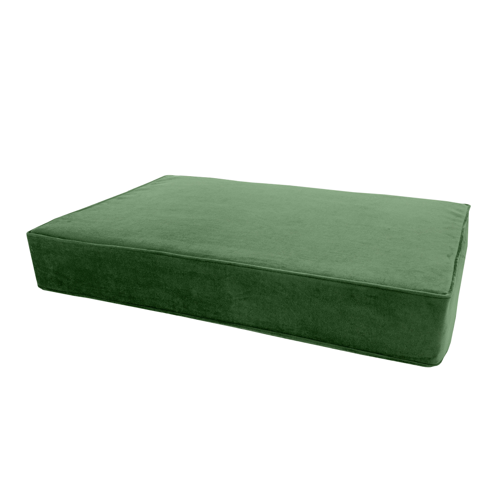 Madison Orthopedisch hondenkussen Velvet Groen S