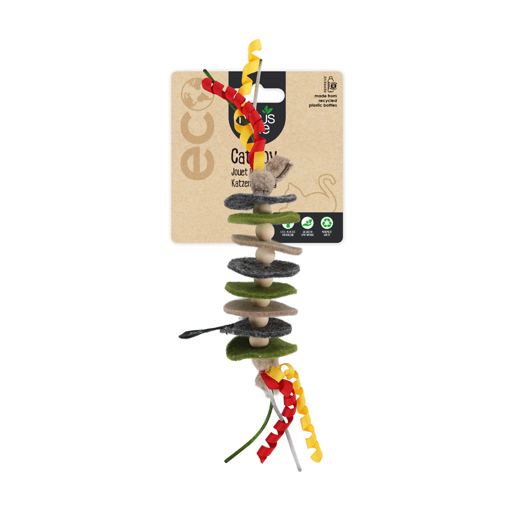 Minus One Classic Felt jouets pour chat Rope