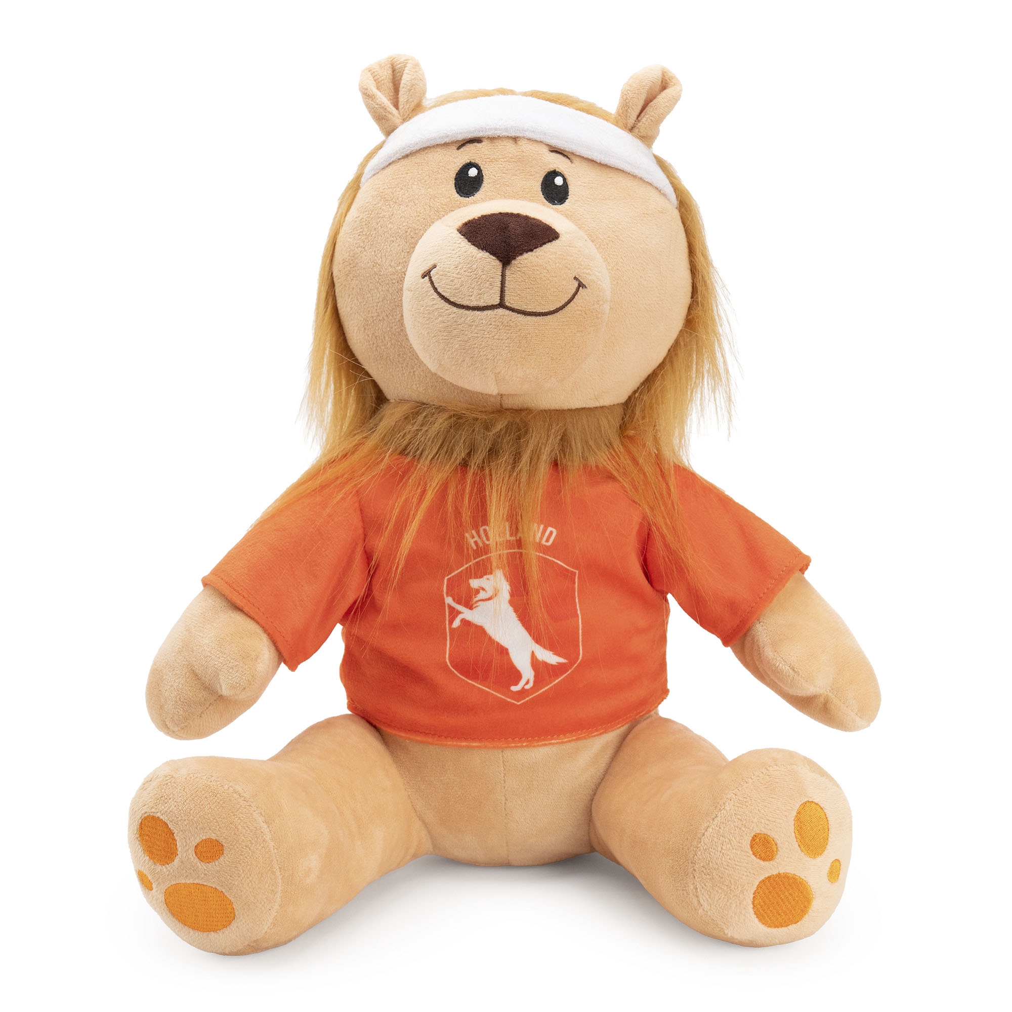 Holland Oranje Leeuw jouet en peluche pour chien L