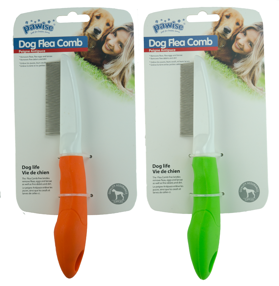 Pawise Dog Flea Comb Flohkamm für Hunde 21 cm
