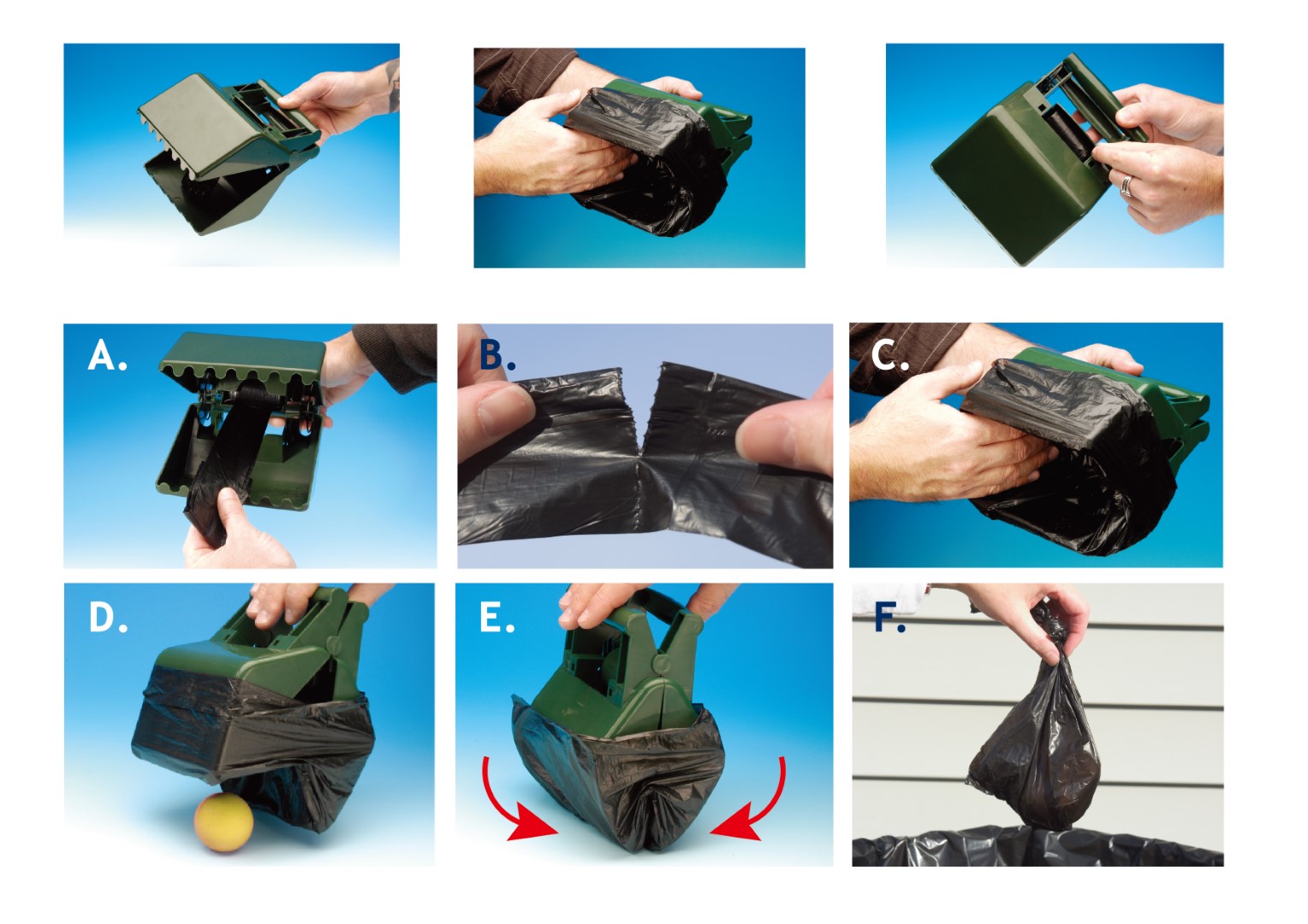 Pawise Waste Scooper opruimschep incl. 12 poepzakjes