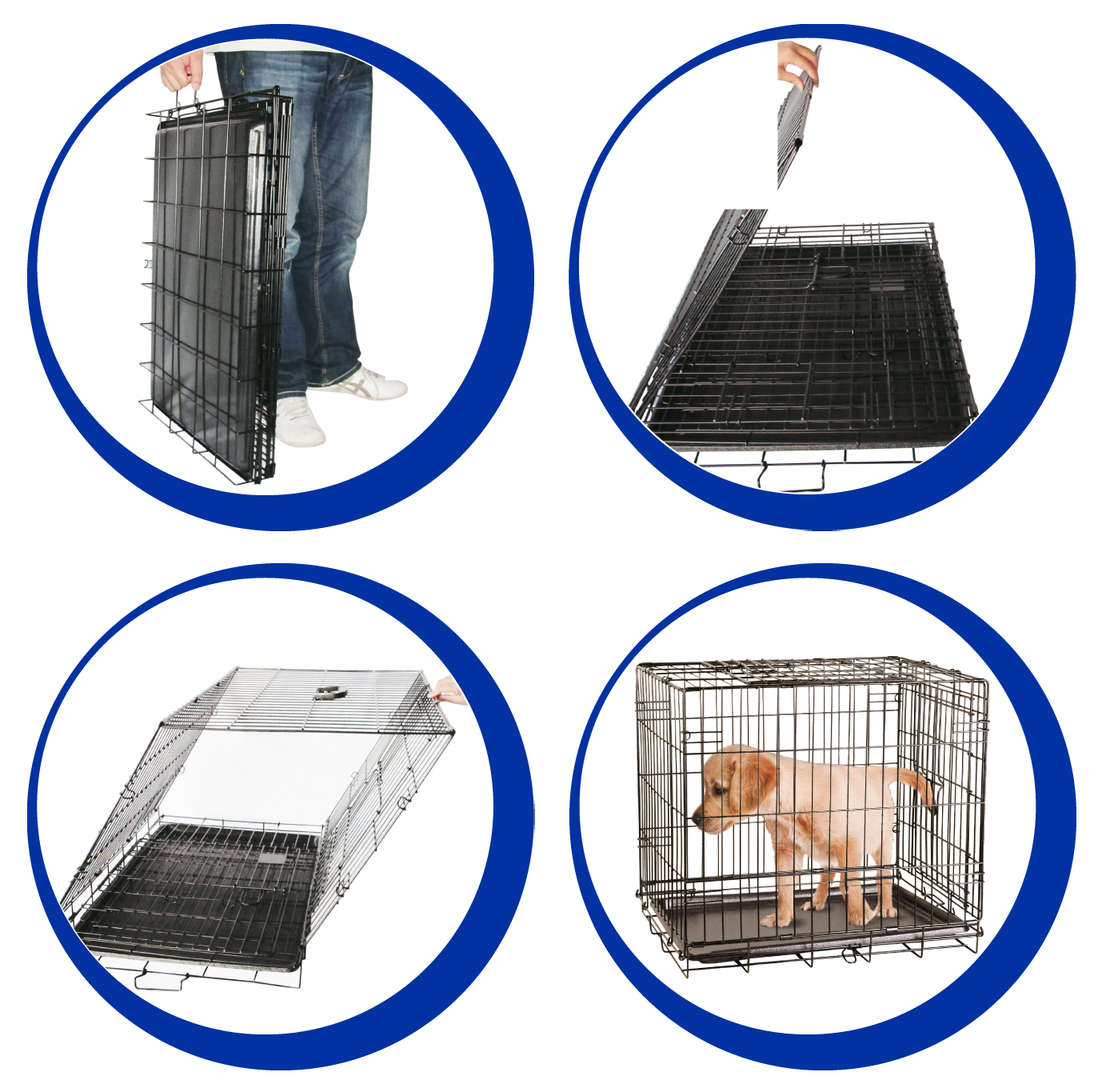 Pawise Hunde-Drahtbox XXL