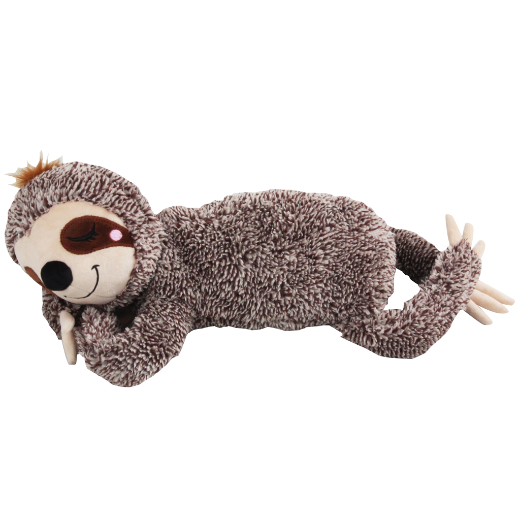 Pawise Oh My Sloth! luiaard knuffel met 5 piepers