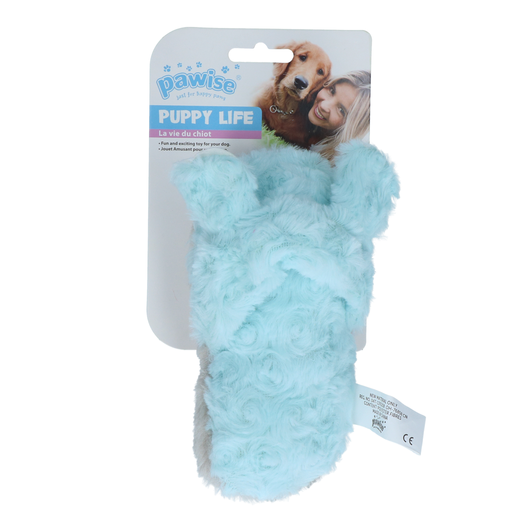 Pawise Puppy Life My Slipper pluche puppyspeelgoed