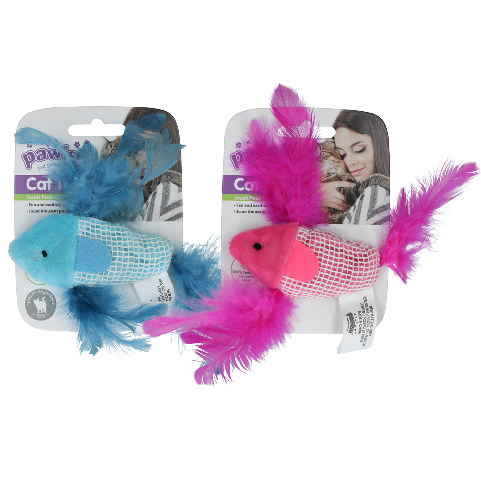 Pawise 100% Catnip Toy Fisch Katzenminze-Kuscheltier