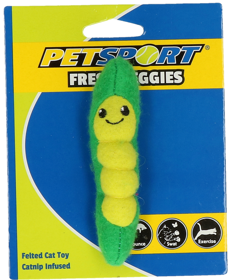 Petsport Fresh Veggies Catnip-Katzenspielzeug Bohne