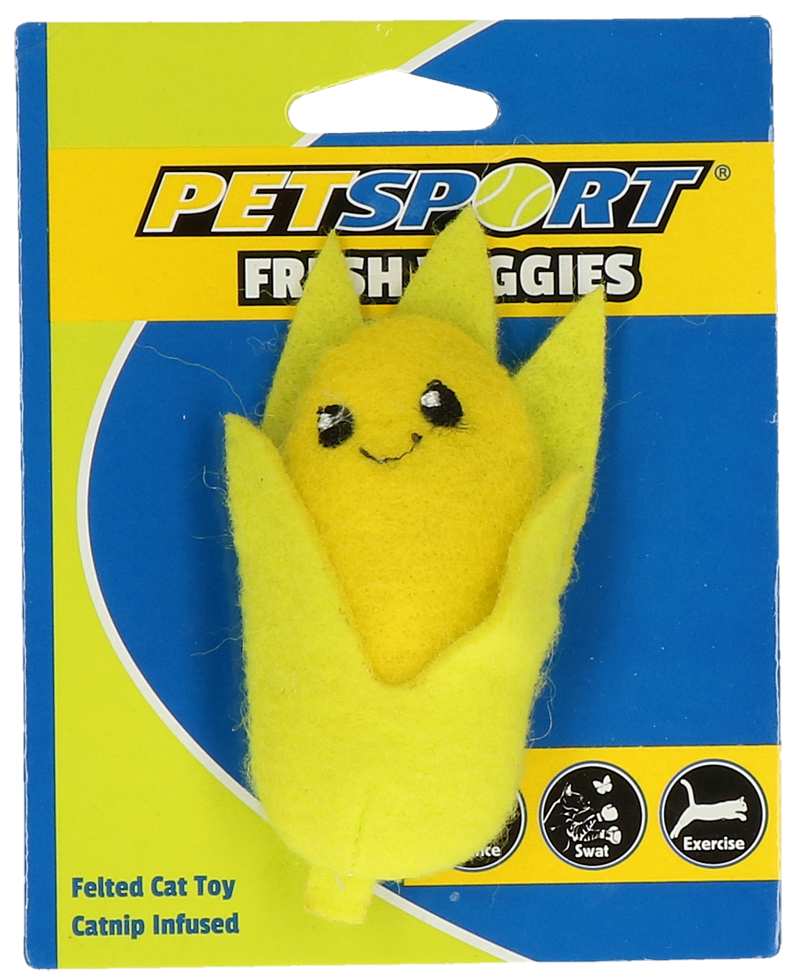 Petsport Fresh Veggies catnip kattenspeelgoed Mais