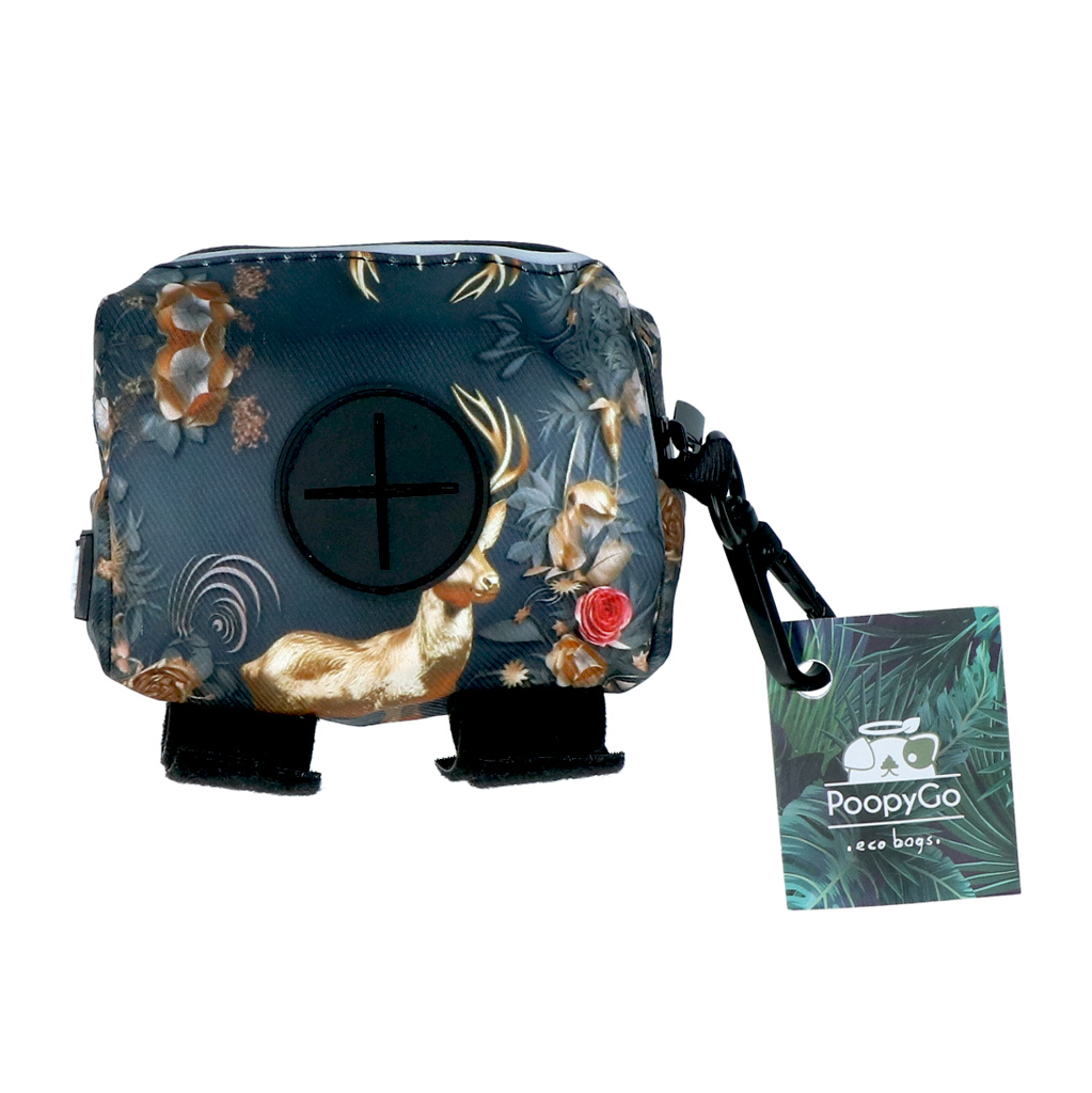 PoopyGo Eco Bag Hirsch Kotbeutelhalter