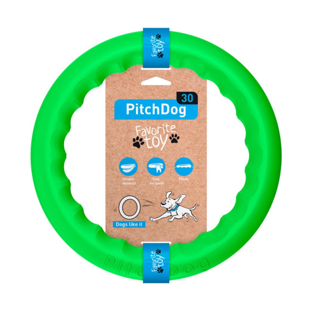 PitchDog Ring apporteerspeelgoed foamed polymer drijvend 20 x 3 cm