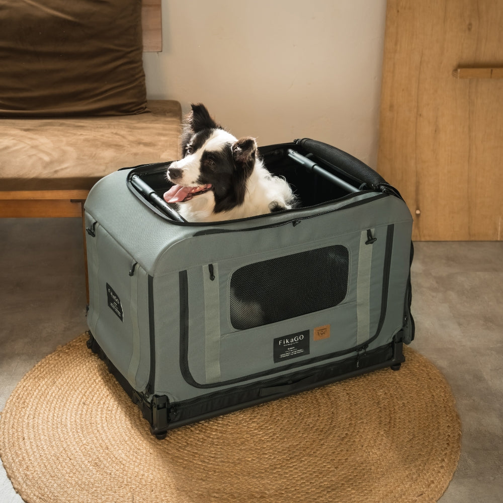 FikaGo Queen opvouwbare reisbench voor hond en kat