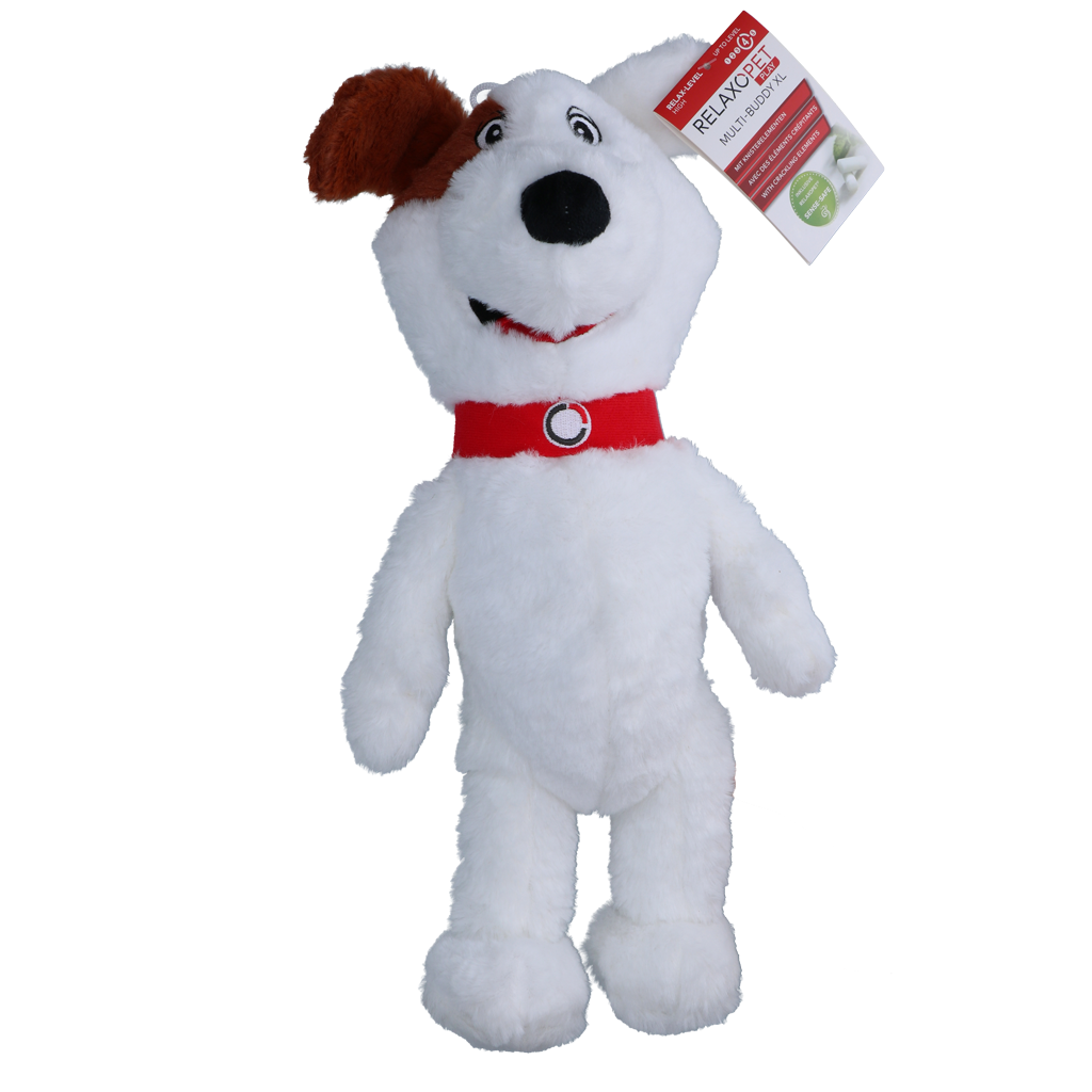 RelaxoPet Play Multi-Buddy pluche hondenknuffel met geurkluis