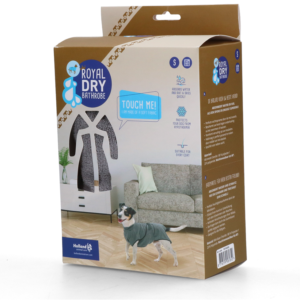 Royal Dry peignoir en microfibre pour chien S