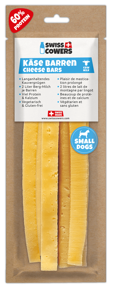 SwissCowers Cheese Bars Original S kaaskauwstaaf