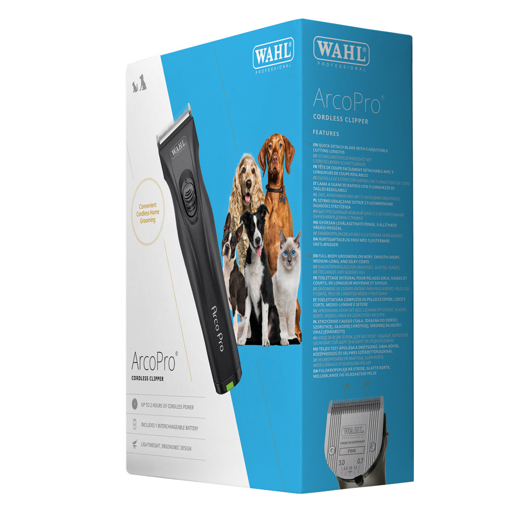 Wahl ArcoPro Akku-Schermaschine für Hunde und Katzen