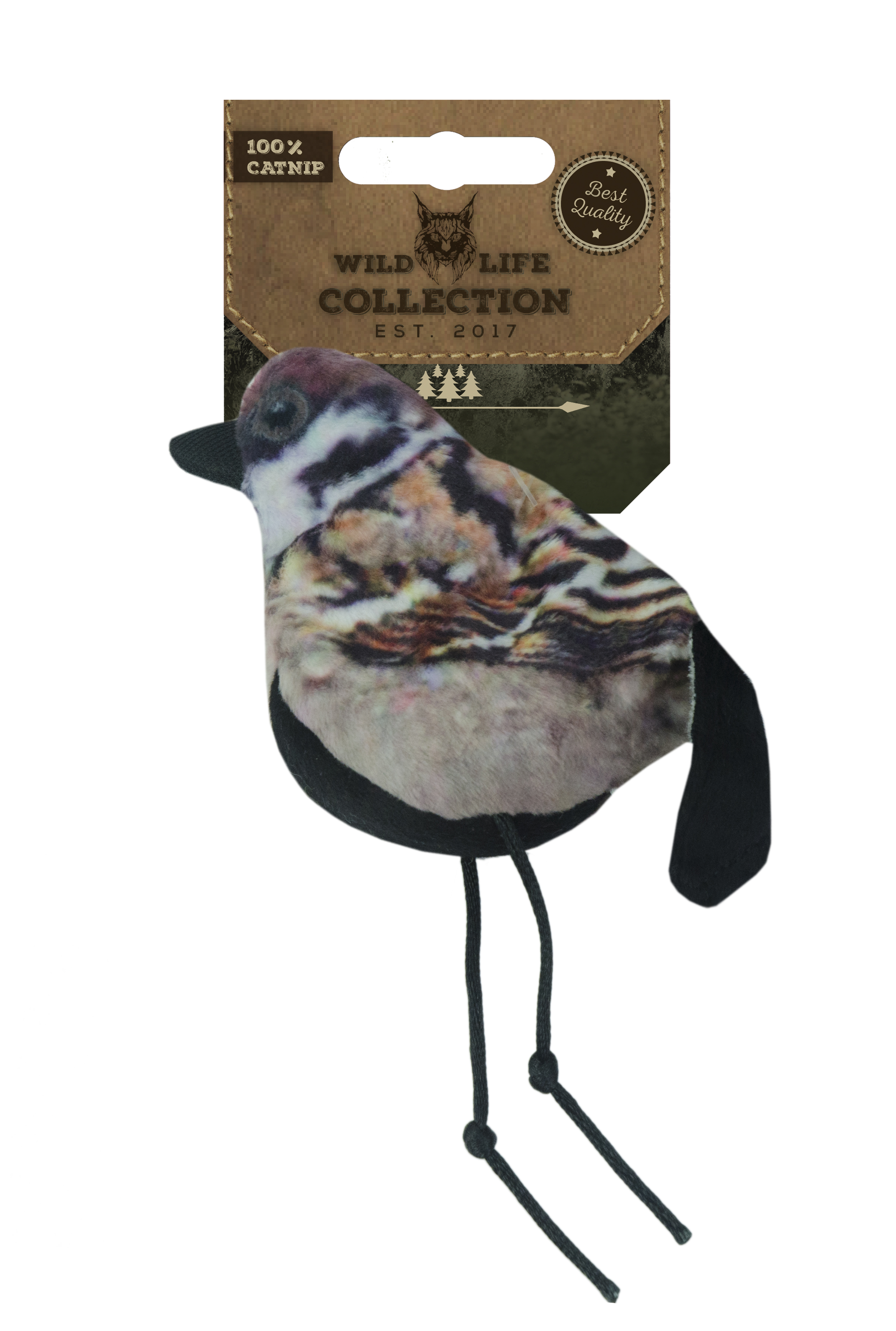 Wild Life Collection Cat Mus kattenspeeltje met kattenkruid