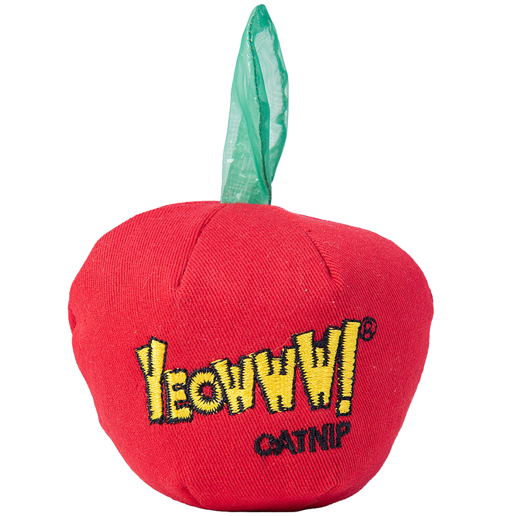 Yeowww! Apple jouet à l'herbe à chats pomme 7,6 cm