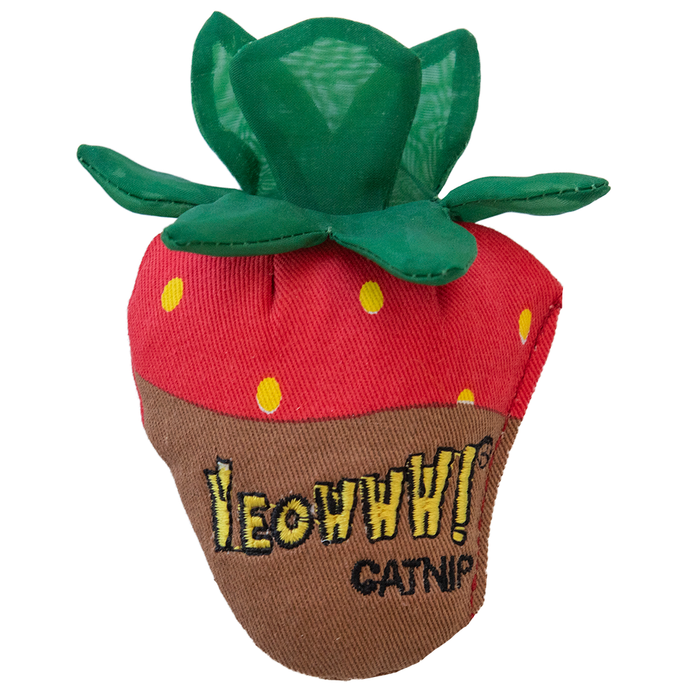 Yeowww! Strawberry Chocolate catnip kattenspeeltje aardbei