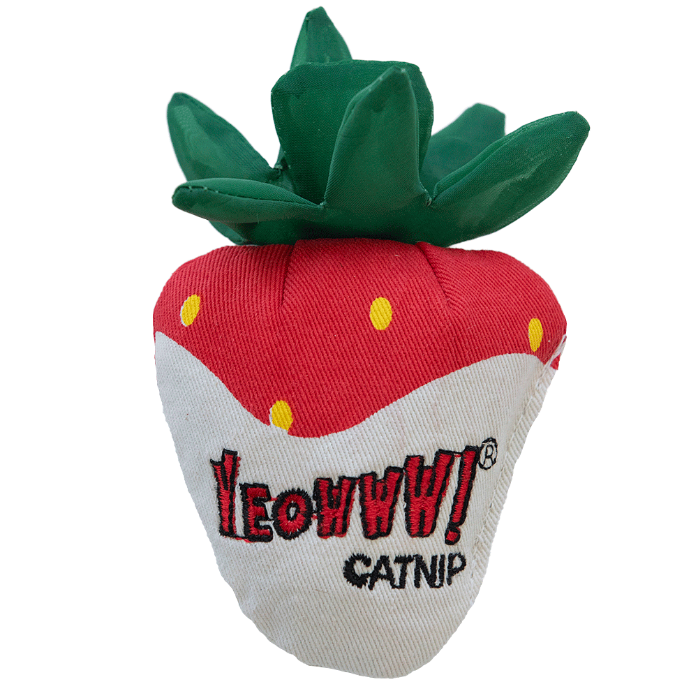 Yeowww! Strawberry White Chocolate catnip kattenspeeltje aardbei