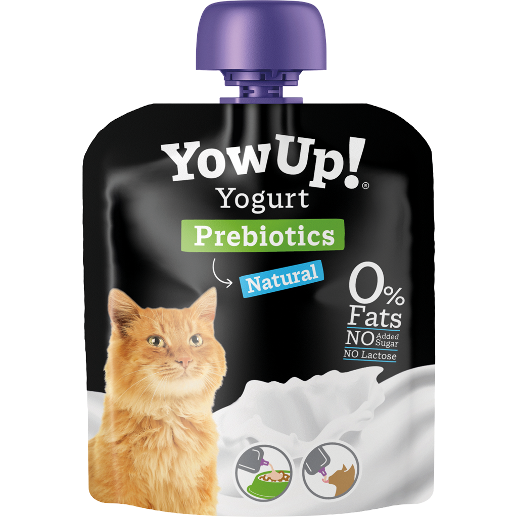YowUp! Yaourt Cats Natural Prebiotics snack pour chat
