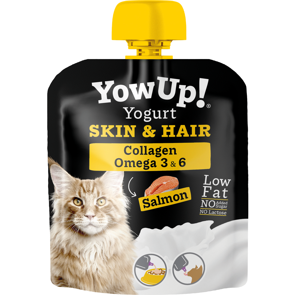 YowUp! Yoghurt Cats Skin & Hair Zalm kattensnack