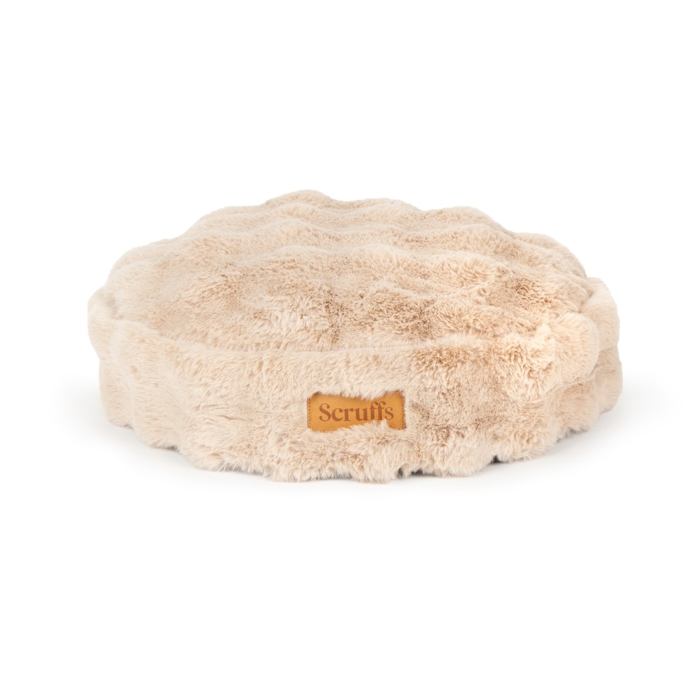 Scruffs Kattenmand Alpine ⌀ 50 cm – Champagne Imitatie Bont