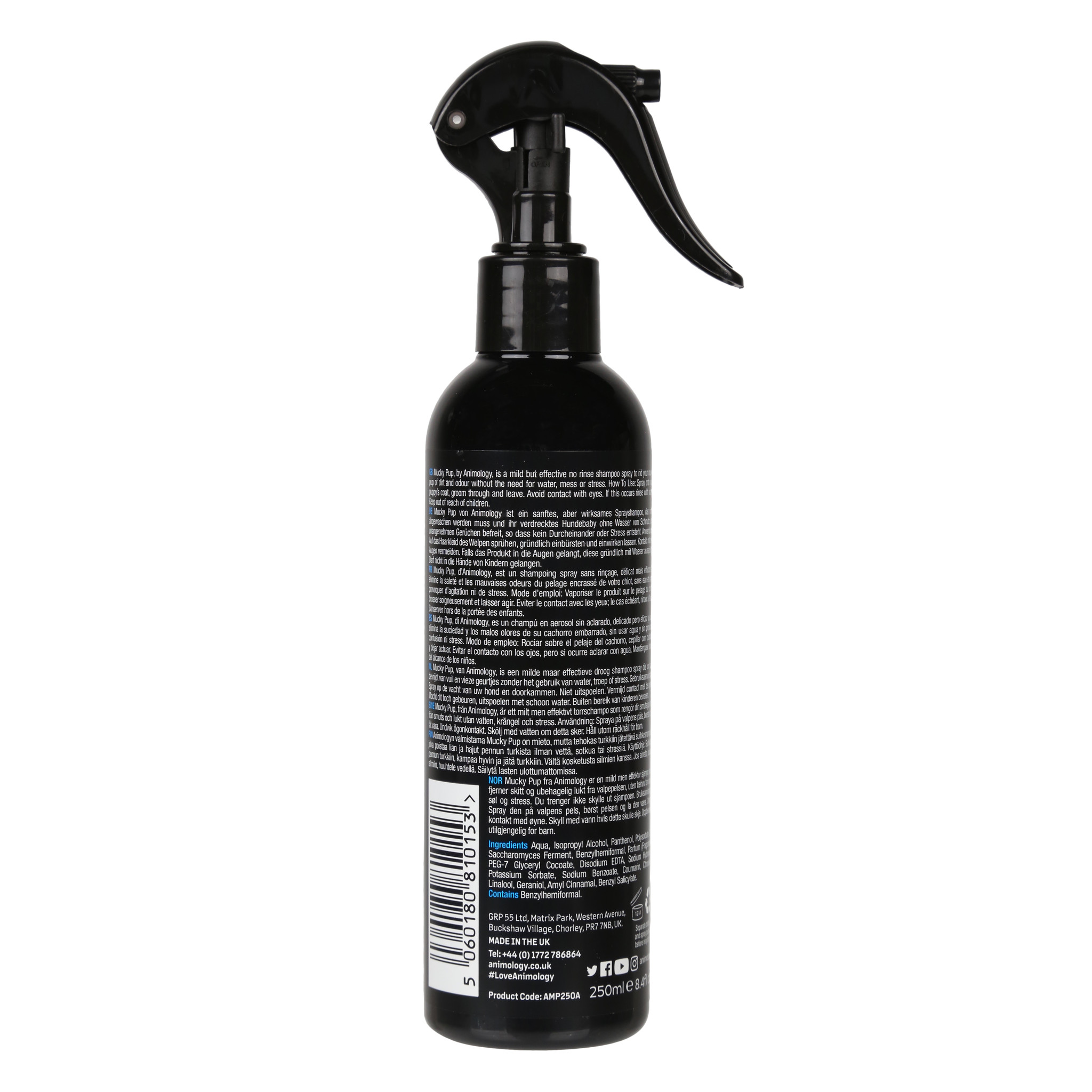 Animology Droog Shampoo Mucky Pup 6x – Effectieve Hondenshampoo