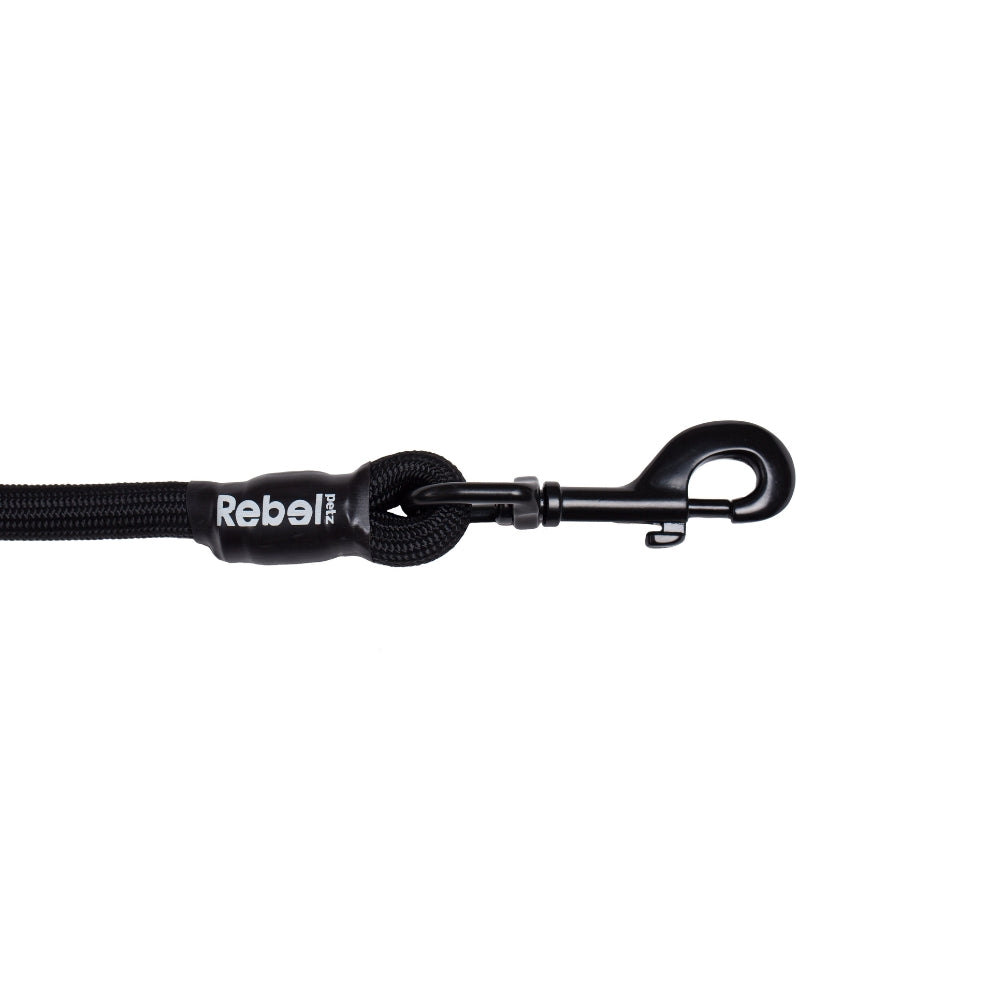 Basic Leash - Schwarz / Large - 12 mm x 140 cm