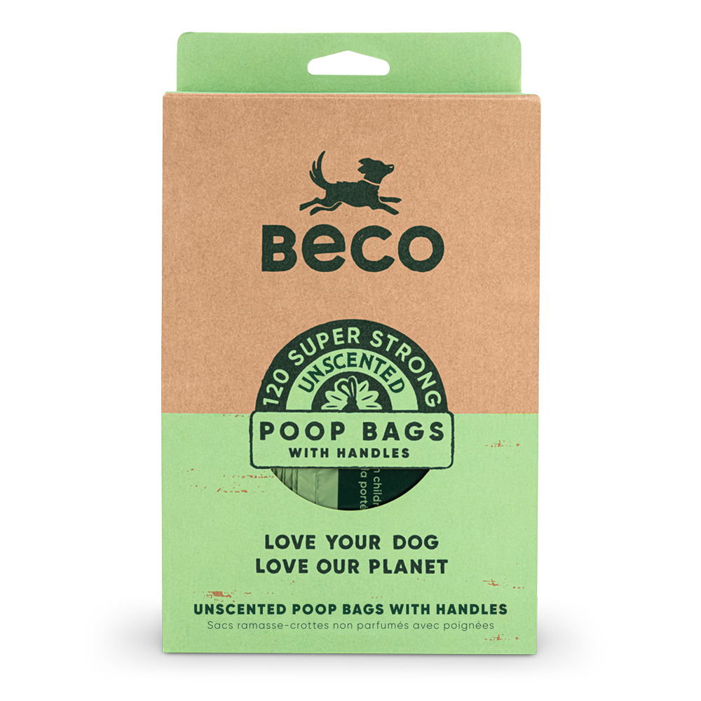 Beco Poepzakjes Afbreekbaar 33×18 cm – Geurloos met Handvatten