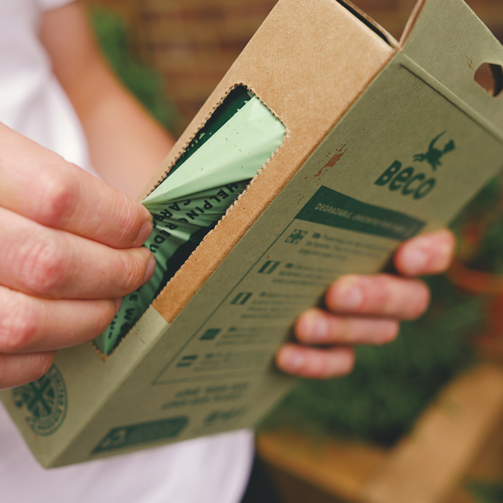 Beco Poepzakjes Afbreekbaar 33×18 cm – Geurloos met Handvatten