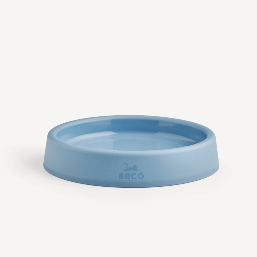 Beco kattenvoerbak Beco Steady Cat Bowl 300 ml – Blauw