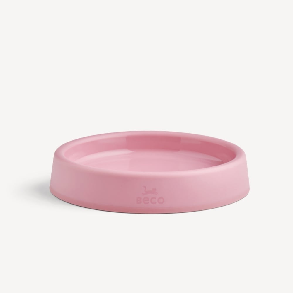 Beco kattenvoerbak Steady Cat Bowl Roze 300 ml – snorhaarvriendelijk