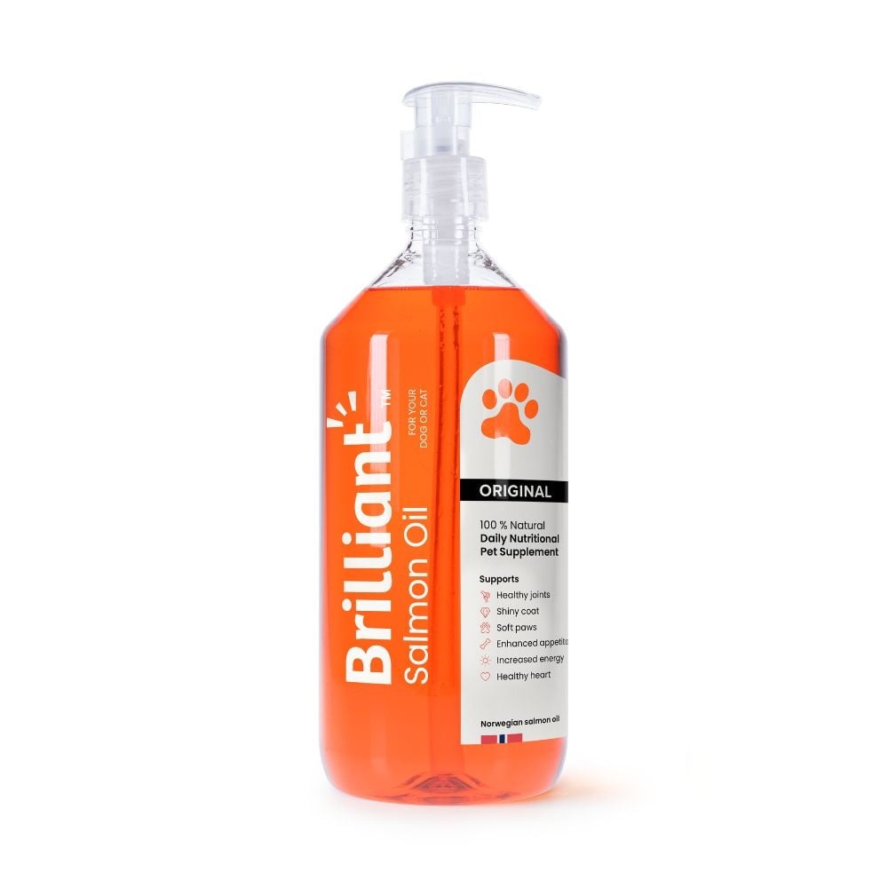Brilliant Zalmolie Salmon Oil Original 1000 ml – 100% natuurlijk