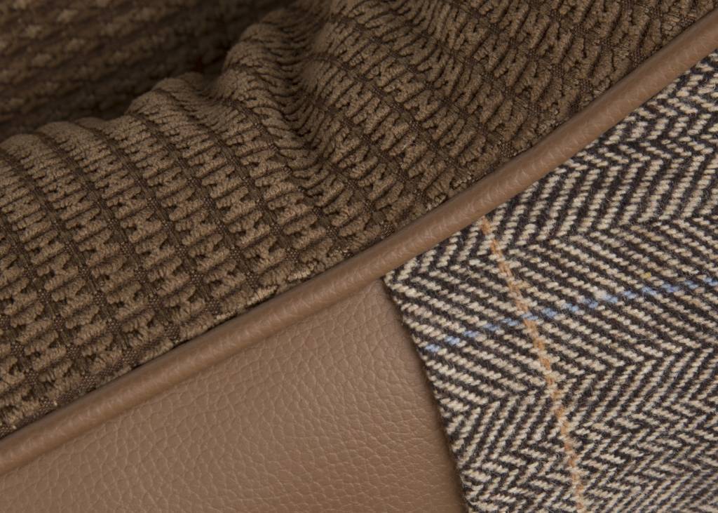 Scruffs hondenbed Windsor Box Chocolade Bruin 60×50 cm – Medium