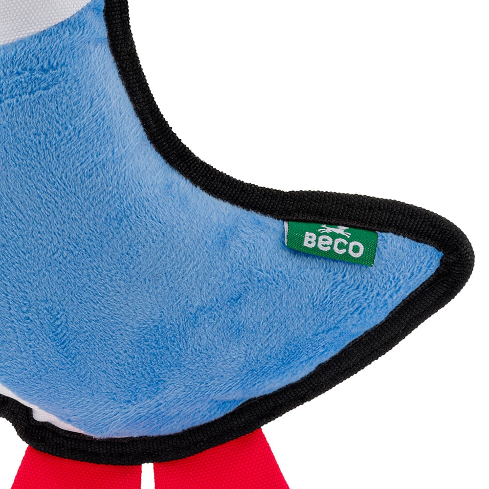 Beco honden speeltje Rough & Tough Papegaaiduiker Medium – gerecycled