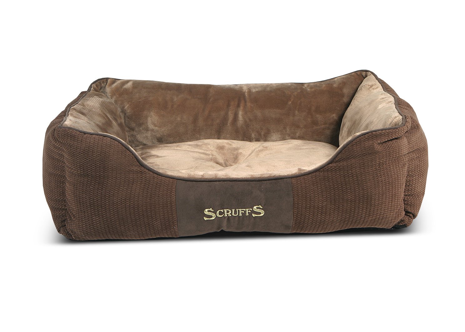 Scruffs Hundebett Scruffs Chester Box Bed 50×40 cm - Chocolate Brown
