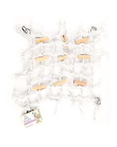 HAPPY PET Vogel Cargo Net 35×35 cm – Voor vervelingpreventie