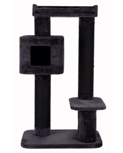 TRIXIE Krabpaal Izan Antraciet 70×50×122 cm – XXL voor grote katten