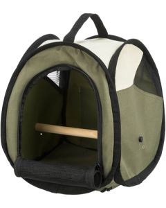 TRIXIE Vervoerstas Vogel Groen 27×32×27 cm – Transporttas voor vogels