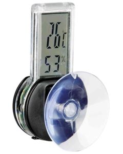 TRIXIE Digitale Thermometer Hygrometer 6×3 cm – Terrarium Accessoire