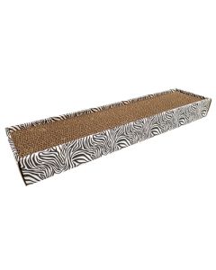 CROCI Krabplank Dierenprint Zebra 48×12,5 cm – Karton